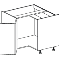 Szafka dolna wys. 720 mm narożna
