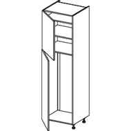 Szafa wysoka 2153 mm lodówkowa