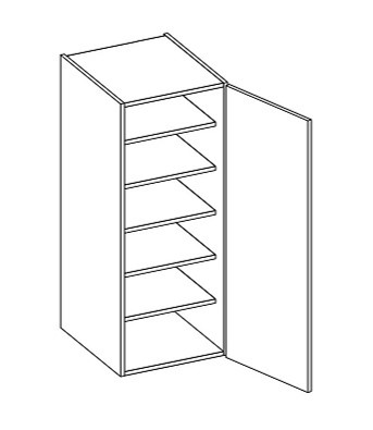 Szafka nadstawiana wys. 1394 mm z drzwiami